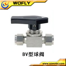 high quality 200bar pressure stainless steel mini manual ball valve for gas